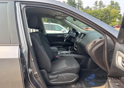 2017 Nissan Pathfinder S/Sv/Sl/Platinum from USA, damaged, VIN 5N1DR2MM7HC630491